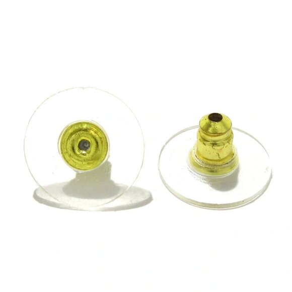 Auth CHANEL Coco - Silver Hardware Earrings - Picture 4 of 7